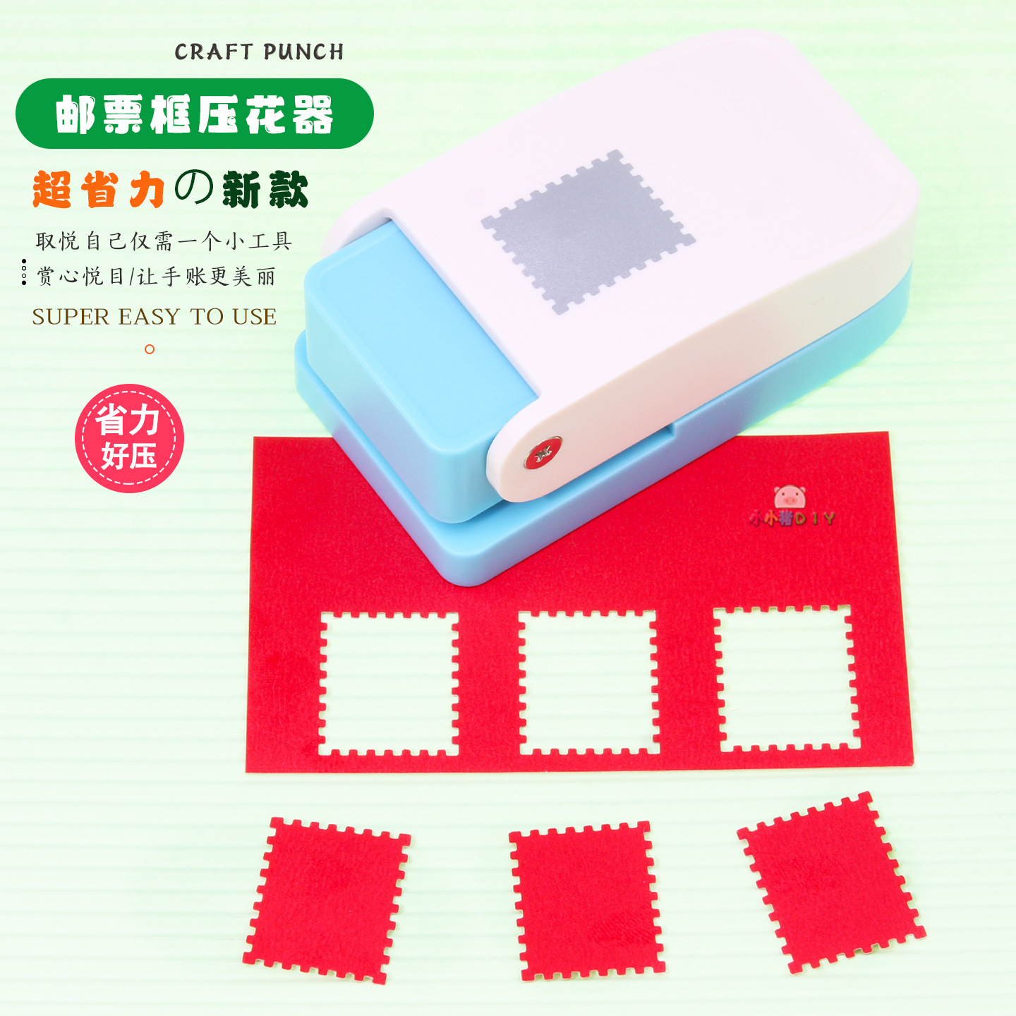 In-Stock New Large Stamp Frame Embossing Tool DIY Journal Card Lace Stamp Manual Punch Tool