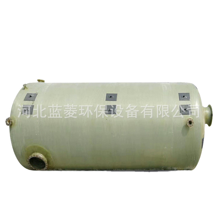FRP storage tank fire water tank winding chemical storage tank vertical horizontal storage tank acid and alkali resistant anti-corrosion glass steel tank