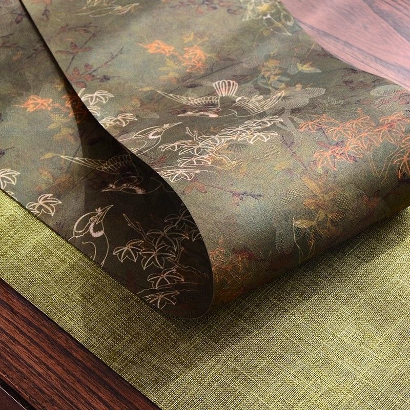 New Chinese Zen Retro Long Double-Sided Tea Mat Table Flag Dry Bubble Mat Tea Mat Wholesale