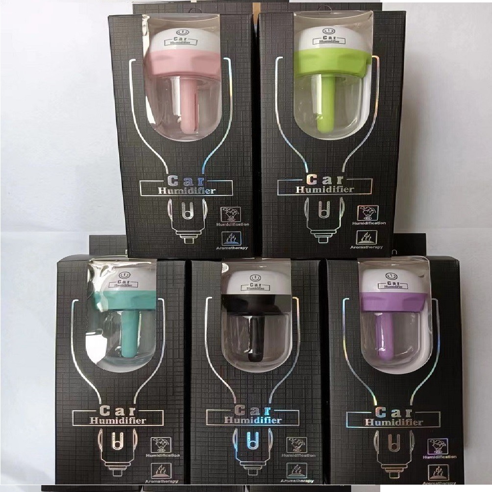 Автомобильный увлажнитель, мини-увлажнитель для прикуривателя, ароматерапия, очиститель воздуха, креативные подарки