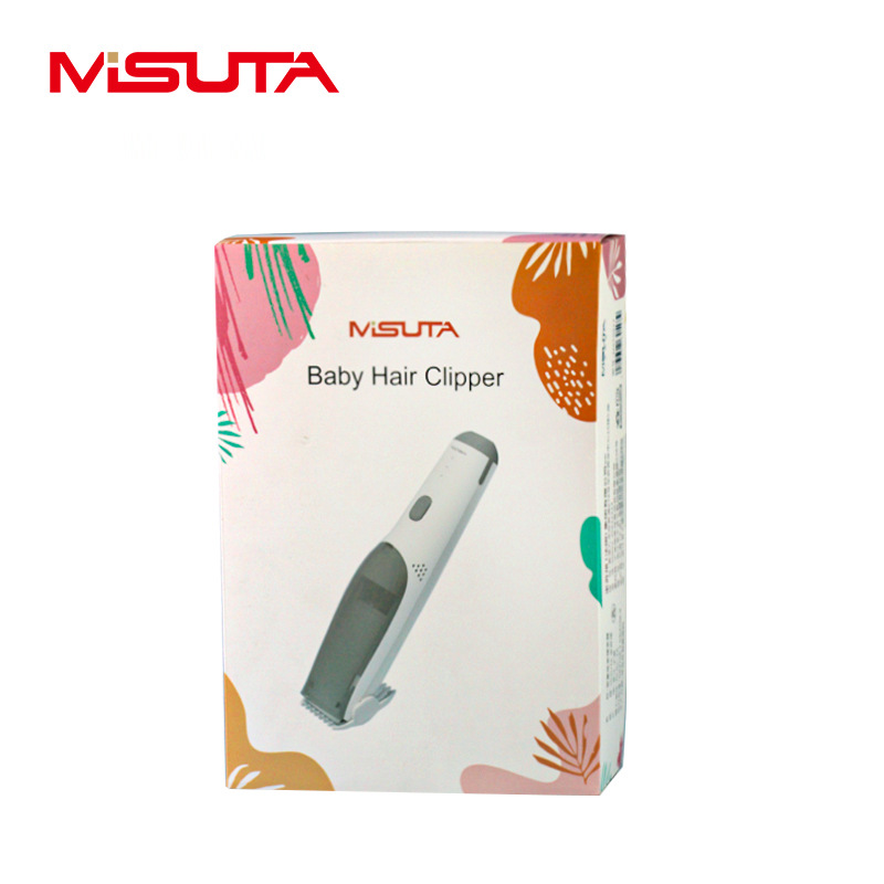Misuta baby hair clipper automatic hair suction baby shaving newborn hair shaving artifact children Electric Hair Clipper