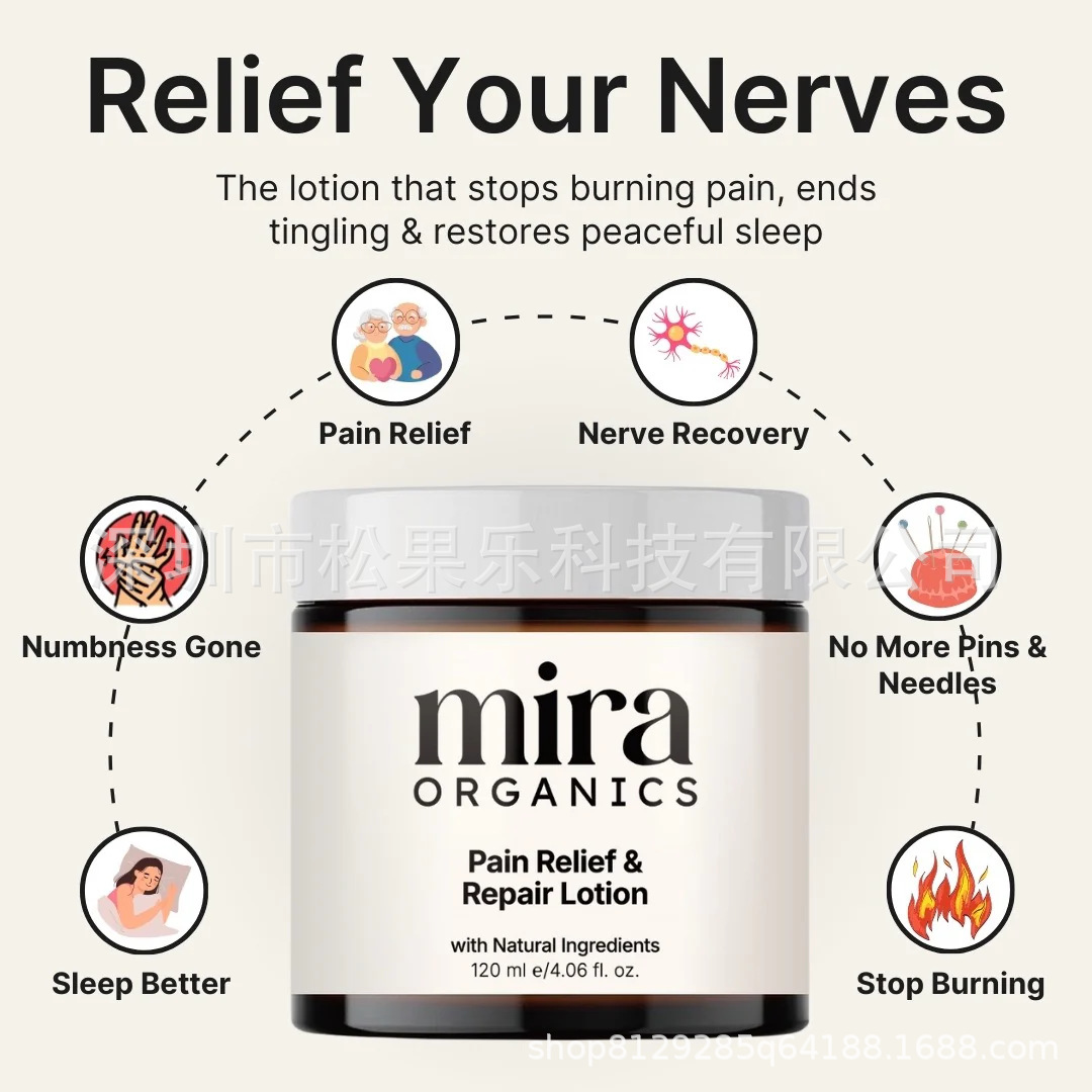 120ml Cross-Border Popular Mira Relief & Repair Lotion Pain Soothing Cream Shenzhen Spot