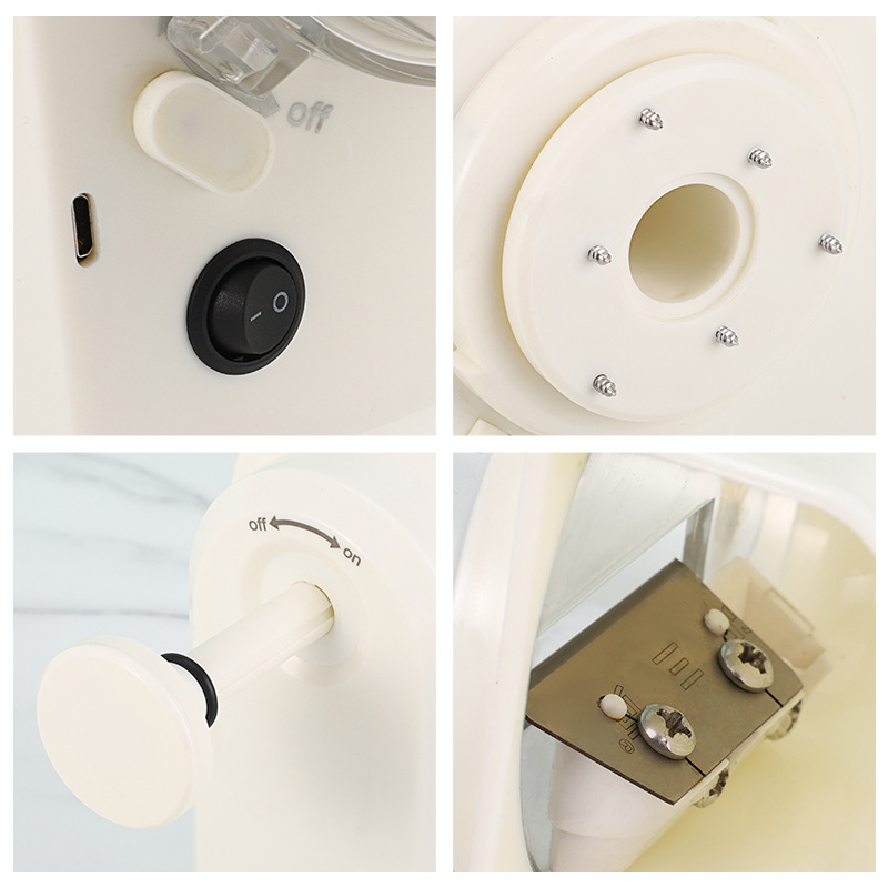 Household small ice crusher wireless portable electric ice shaver homemade cotton ice milkshake ice cream sand ice artifact