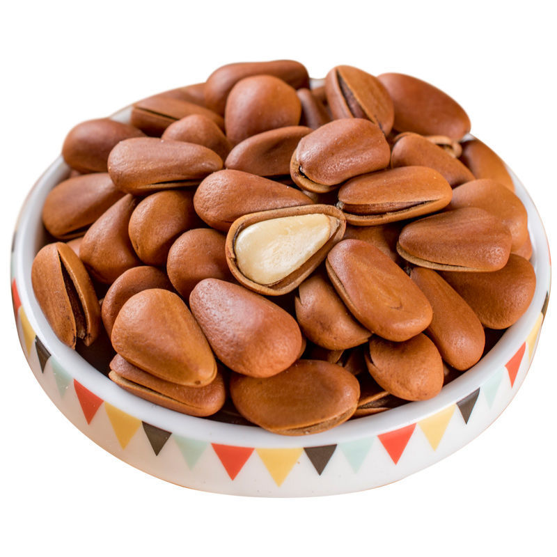 New Hand-Peeled Pine Nuts in Cans 500g 250g Open Northeast Red Pine Nuts Original Nut Specialty Bagged
