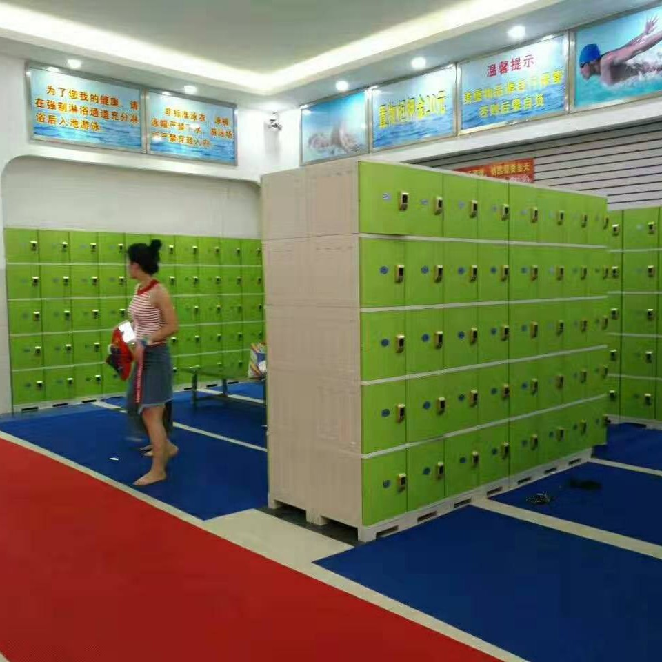 Manufacturer Supplies Abs Locker Plastic File Cabinet Employee Locker Bathroom Wardrobe Multi-Door Shoe Cabinet Anti-Collision Cabinet