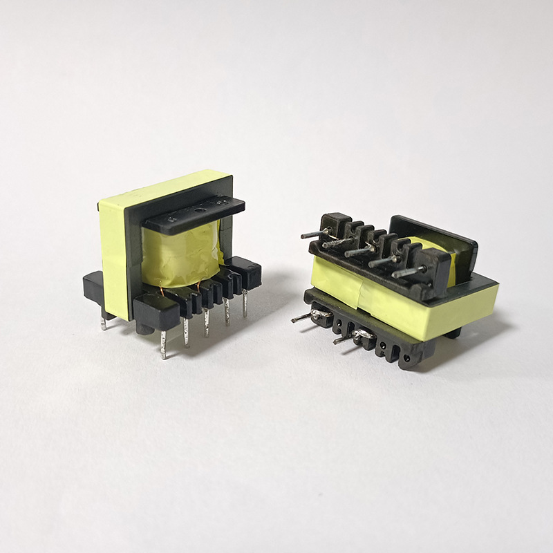 High-frequency Transformer EE25 Vertical 5+5 Power Adapter Transformer Oil-impregnated Single-phase Digital Transformer