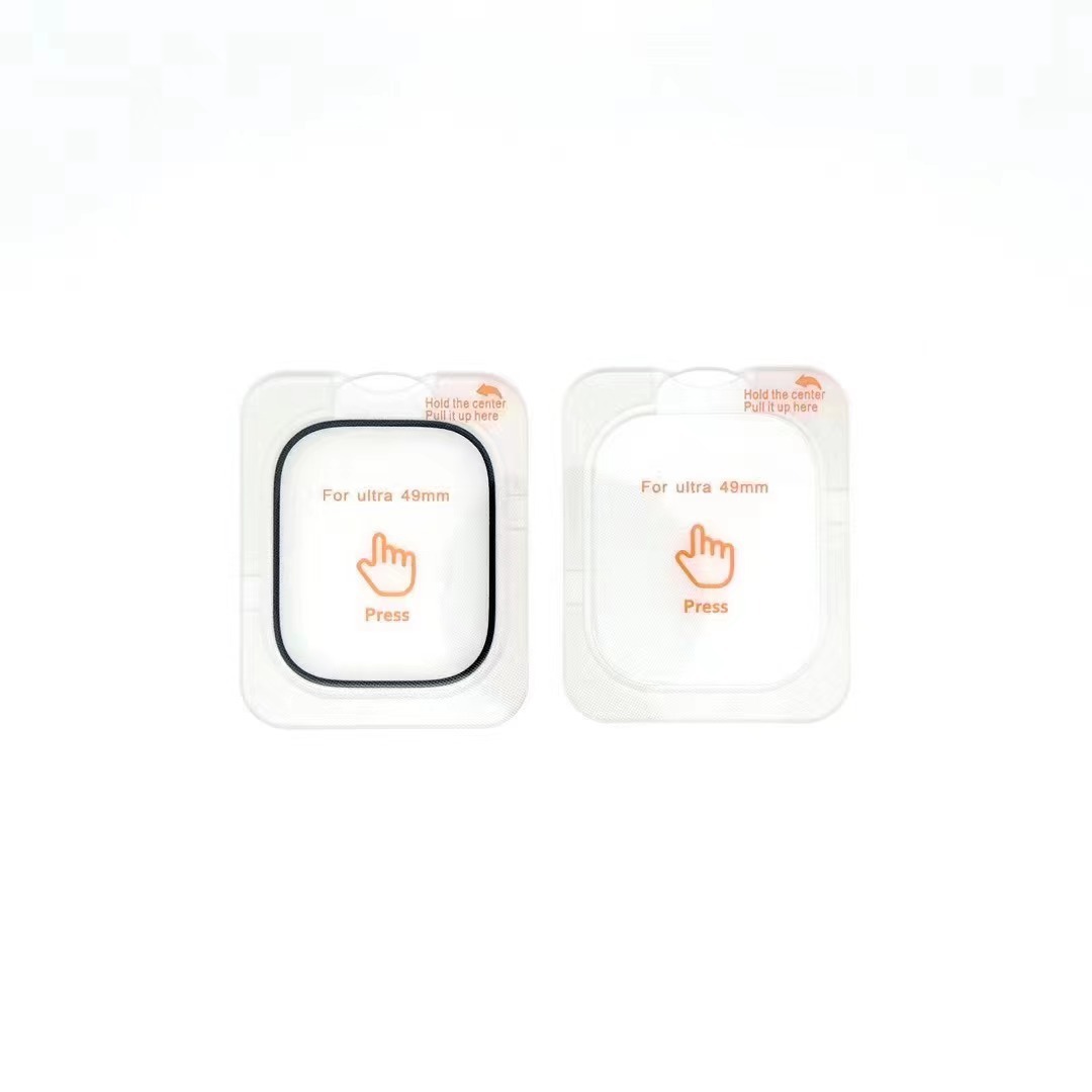 Applicable to Apple Positioning Watch Tempered Film Iwatch ultra1/2 49mm Tempered Watch Protective Film Seconds Sticker