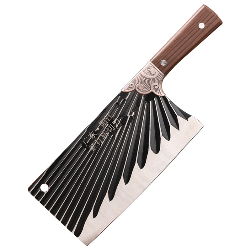 Forged Kitchen Knife, Chopping Knife, Kitchen Scissors, Stainless Steel Vegetable Knife, Household Multi-Functional Set, Two-Piece Set, Bone Chopping Knife