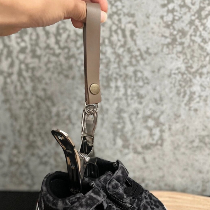 Ready-Made Baby Shoe Clip, Outdoor Portable Shoe Drying Storage Clip, Household Pu Leather Personalized Shoe Drying Rack