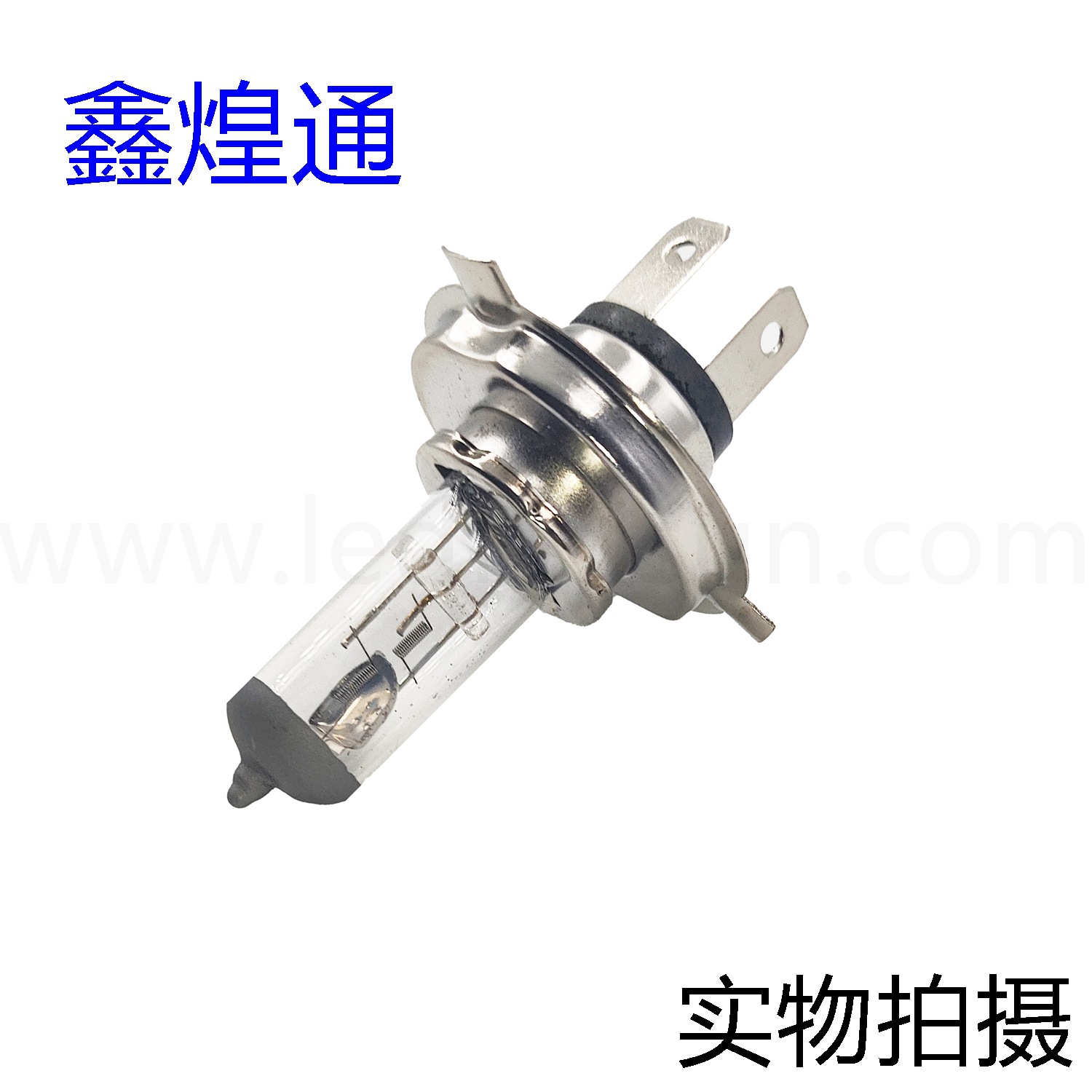 H4 Halogen Lamp in Stock, Automotive Halogen Bulb H4 12V55W100W High and Low Beam Headlight White Light Halogen Lamp