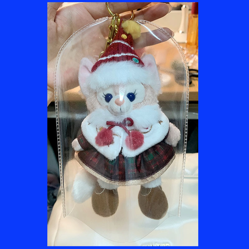 Star Dailu pendant set out plush pendant pvc transparent dust bag anti-dirty c mini raincoat baby protective cover