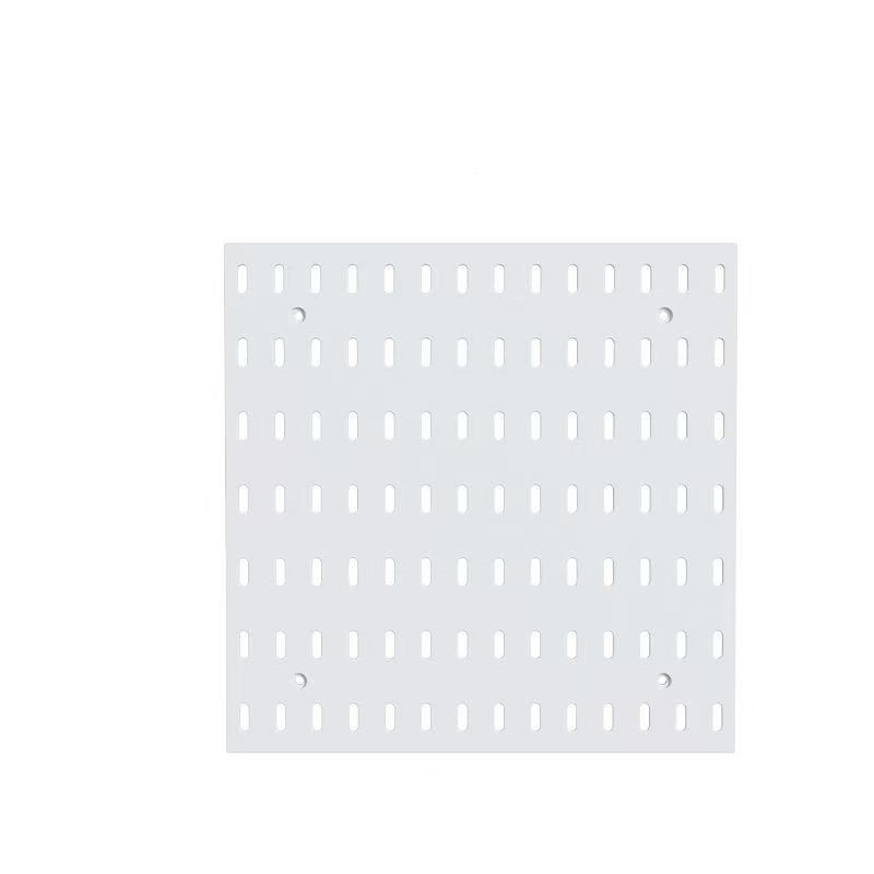 Household Perforated Board Storage Rack Without Punching Holes on the Wall for Bedroom Dormitory Kitchen Bathroom Wall Storage Perforated Board