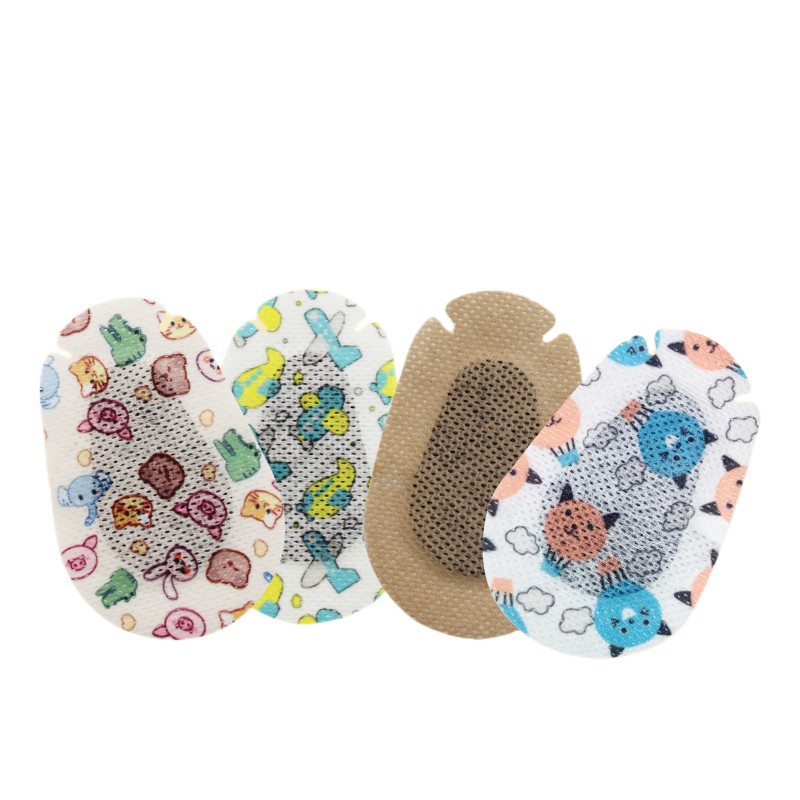 Children's Falling Shading Eye Patch Strabismus Eye Correction Training Eye Patch Color Cartoon Medical Ear Patch