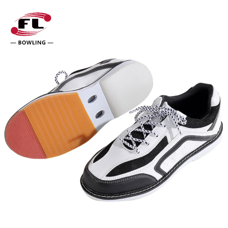 Fuli Sporting Goods Manufacturer Direct Sales Bowling Shoes Private Professional Shoes Microfiber Fabric