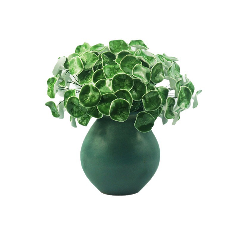 Ceramic Flowers Jingdezhen High-Temperature Florals Handmade Artificial Flowers Eternal Flowers Decorations Creative Gifts