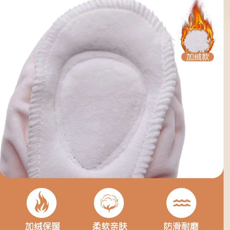 Children's Dance Shoes Girls' Soft Sole Practice Shoes Ballet Shoes Convenient Lace-up Cat Claw Shoes Winter fleece-lined Dance Shoes