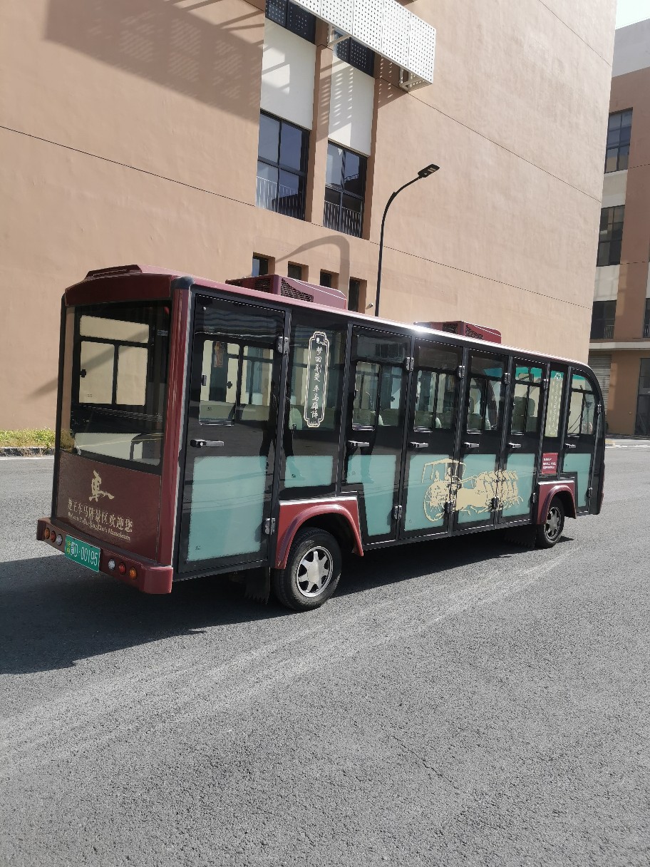 Электрический экскурсионный автомобиль на 14-17 мест, автобус для отелей и туризма