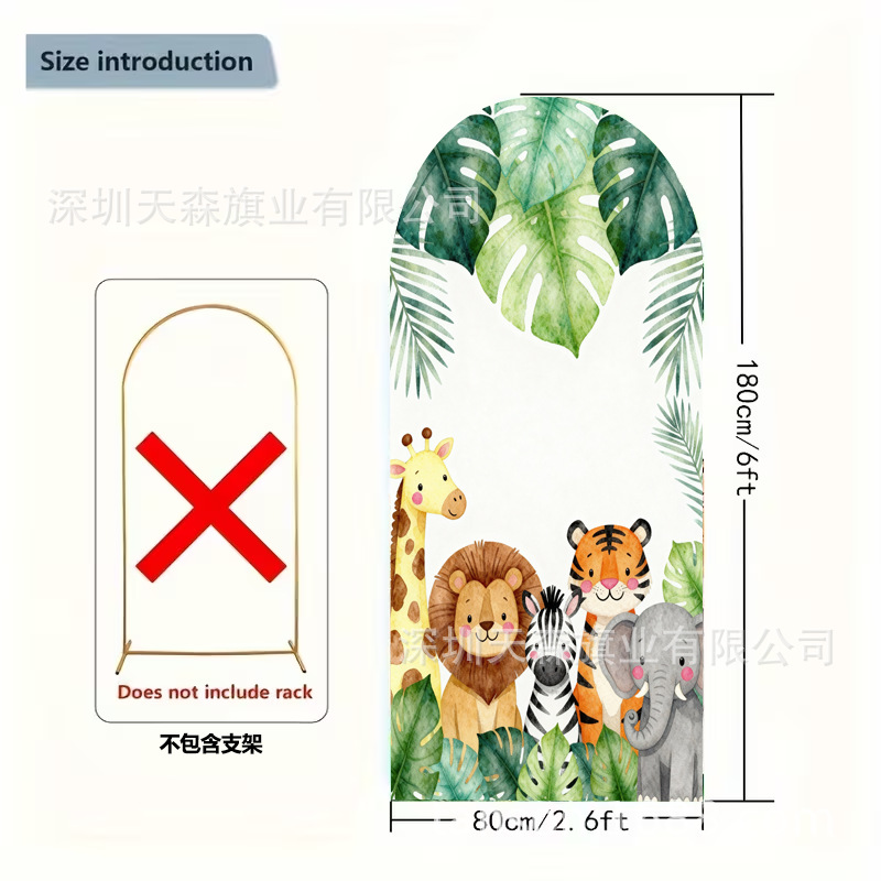 Cross-Border Temu Landscape Semi-Transparent Window Screens, Curtains, Customized Digital Balcony Living Room Bedroom Semi-Shading Hanging