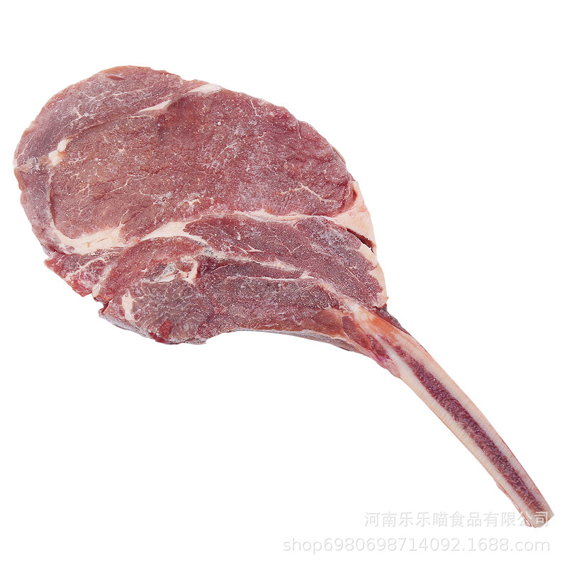 Tomahawk steak street steak original cut sirloin filet eye meat stall steak whole cut still pickled commercial steak wholesale