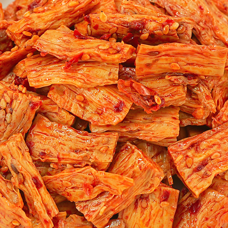 Spicy Bean Curd Snack Bags Wholesale