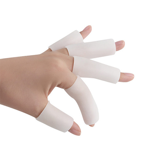 Silicone Finger Protector, Anti-dry and Moisturizing Finger Cover, Thickeneded Thumb Cover, Writing, Anti-wear, Finger Injury, Anti-pain