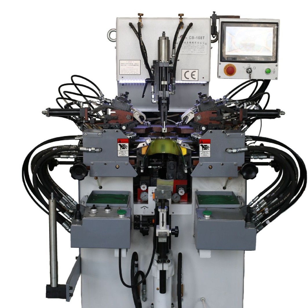 Computer-Controlled Automatic Upper and Middle Back Machine, Fully Automatic Glue Upper and Middle Back Machine, Shoe Making Machinery and Equipment, Zhongbang Machine