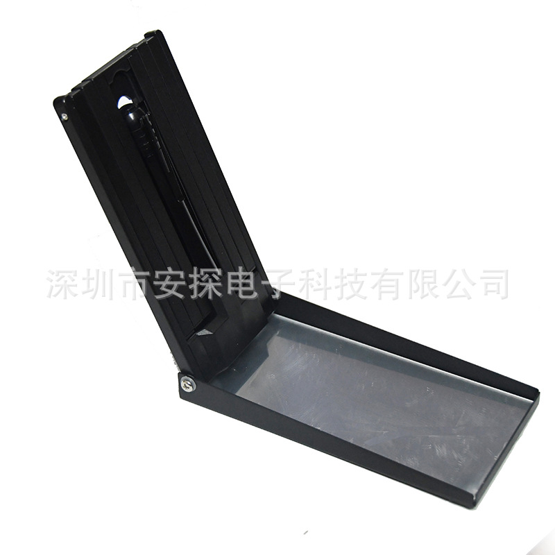 Square Car Bottom Inspection Mirror, Portable V1 Small Square Mirror, with Light, Retractable Smart Car-Mounted Probe for Security Inspection and Visualization