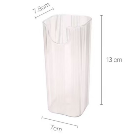 Wall-Mounted Umbrella Storage Tube Transparent Punch-Free Home Kitchen Chopsticks Spoon Storage Rack Cabinet Wall-Mounted Storage