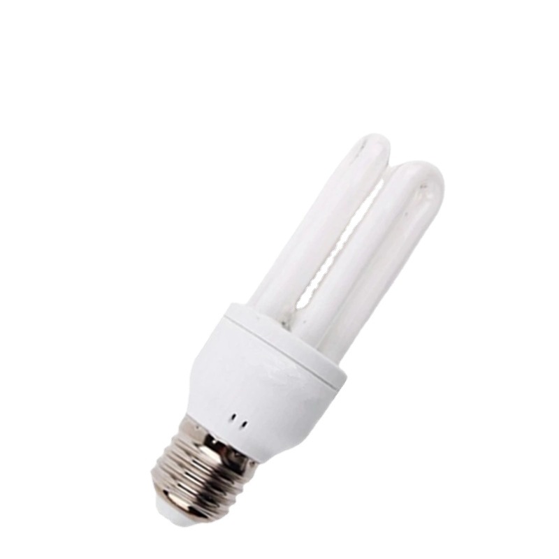 Wholesale Supply white light 3U energy-saving lamp 7-15W energy-saving lamp three primary colors small 3u energy-saving lamp U-shaped energy-saving lamp