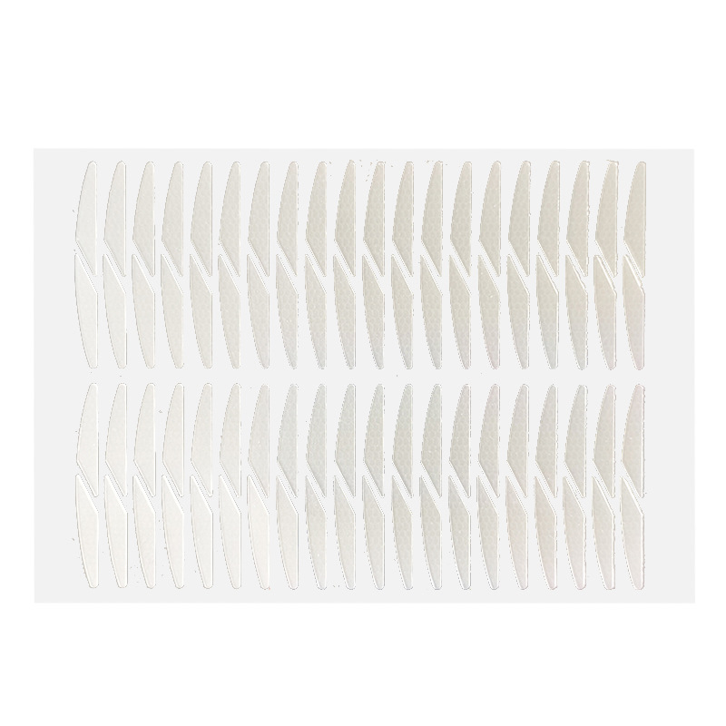 Manufacturer Wholesale Double Eyelid Patch 20 Times Partial Oblique Cut Transparent Bottom Mesh Double Eyelid Patch