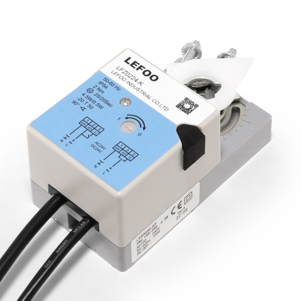 LEFOO air valve actuator LFZ air door driver building automatic control switch air valve driver