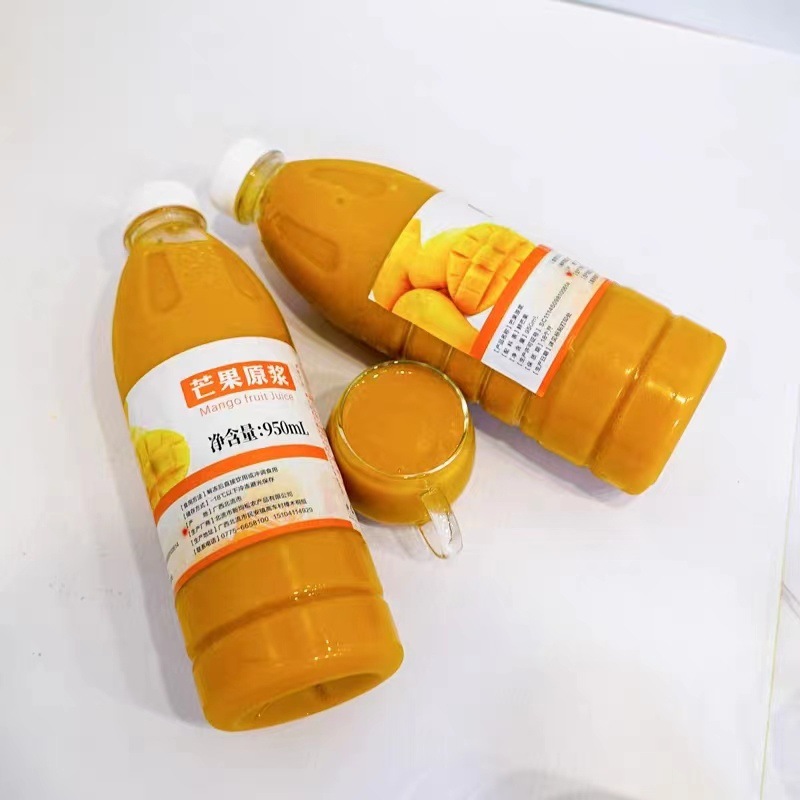Guangxi Xiaotai Mango Puree Fresh Pulp Juice Jam Commercial Poplar Nectar Raw Materials Commercial Milk Tea Shop Wholesale