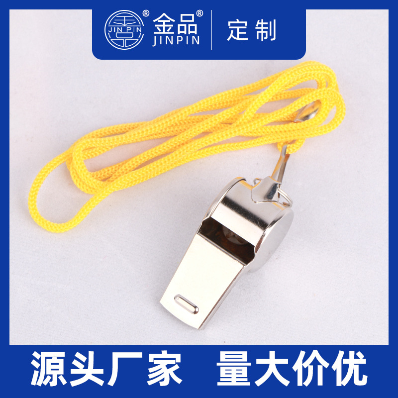 Металлический свисток с 6 словами, свисток первой помощи с шнурком