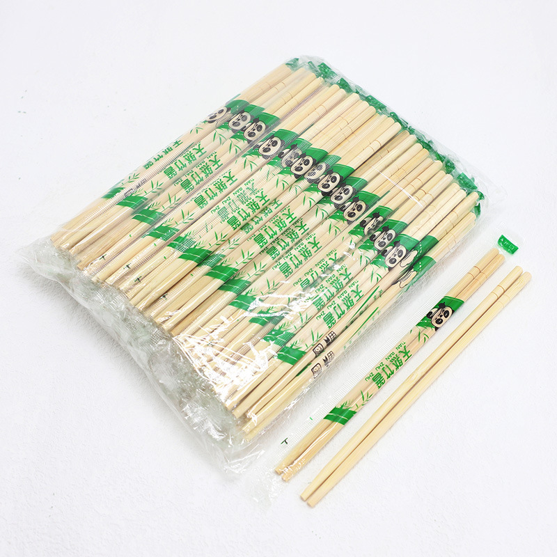 Disposable Chopsticks, Large Batch, Individually Packaged, Commercial Takeout Packaged, Small Round Chopsticks, Hygienic and Convenient Chopsticks, Panda Chopsticks