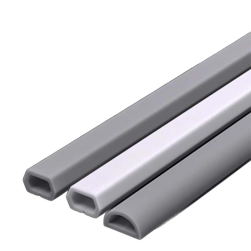 Pvc Soft Wire Duct Surface-Mounted Wire Fiber Optic Storage Cover Strip Exposed Wire Invisible Artifact Cable Duct Decorative Network Cable