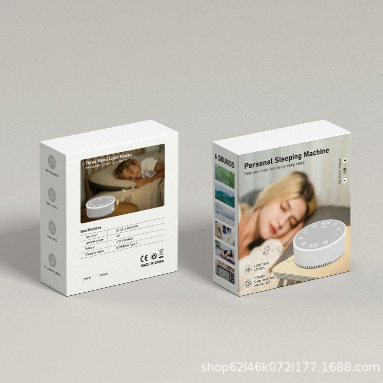 Cross-border hot private model white noise sleep instrument White noise sleep aid sleep adjustment mood breathing light speaker