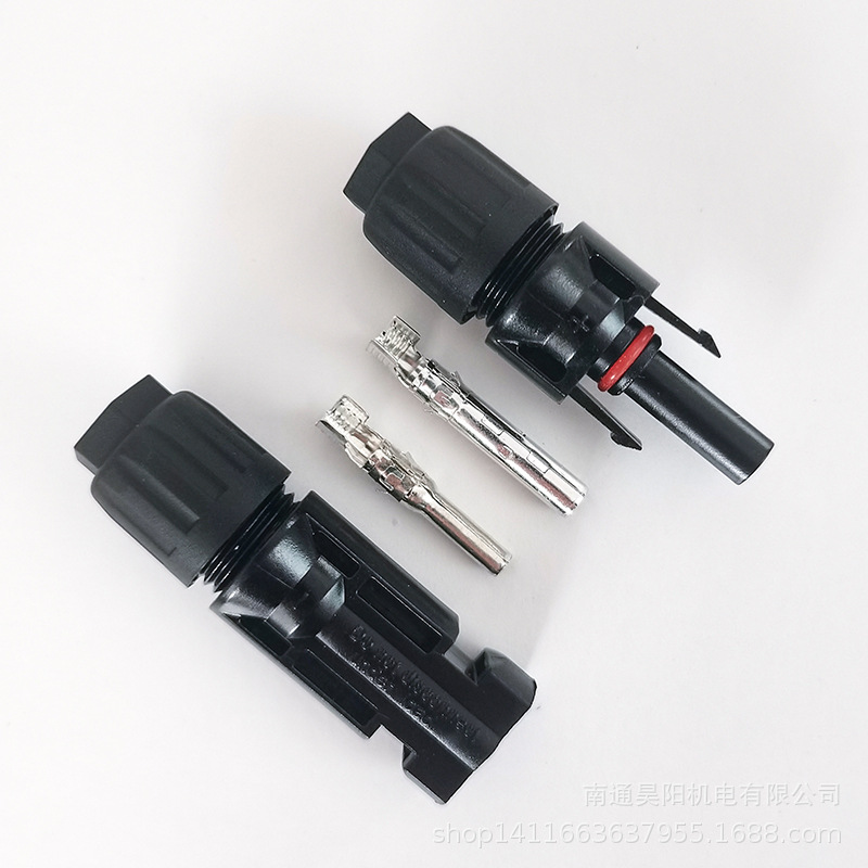 Solar Photovoltaic Connector Mc4 Connector Power Generation Board Connector Power Generation Board Plug Photovoltaic Dedicated