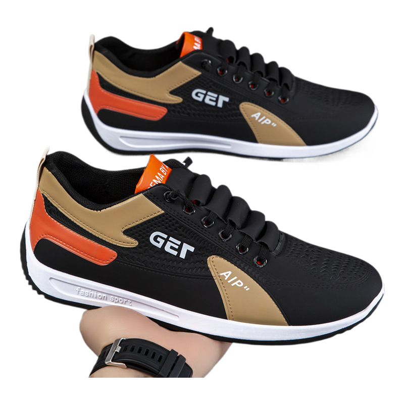 Men's Shoes New Men's Sports Shoes Spring Sports Shoes Men's Shoes Versatile Casual Sneakers Men's Breathable Summer Running Shoes Men