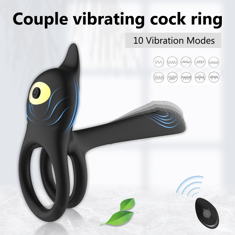 Da ji lock ring wireless remote control 10 vibration ring men and women share penis vibration masturbator adult supplies wholesale