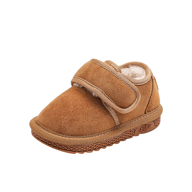 Children's Cotton Shoes Winter Girls Snow Boots Boys fleece-lined Cotton Boots Winter Girls Baby Snow Cotton Big Cotton Shoes Winter Shoes