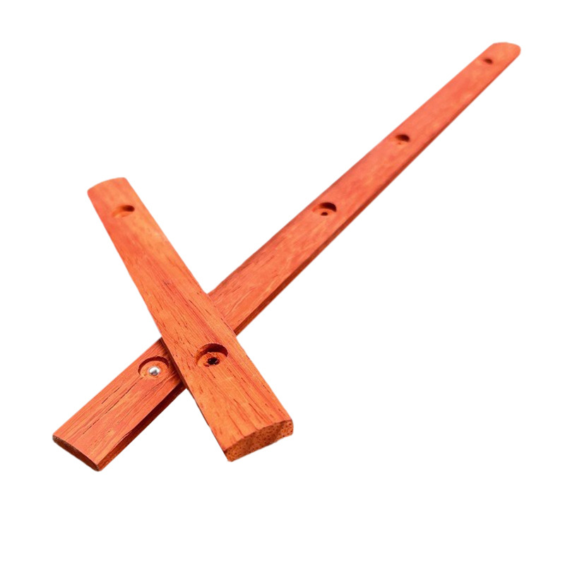 Solid wood hanging shaft line couplet hanging picture New Year picture wood line perforated indoor porch safflower pear wood factory direct sales