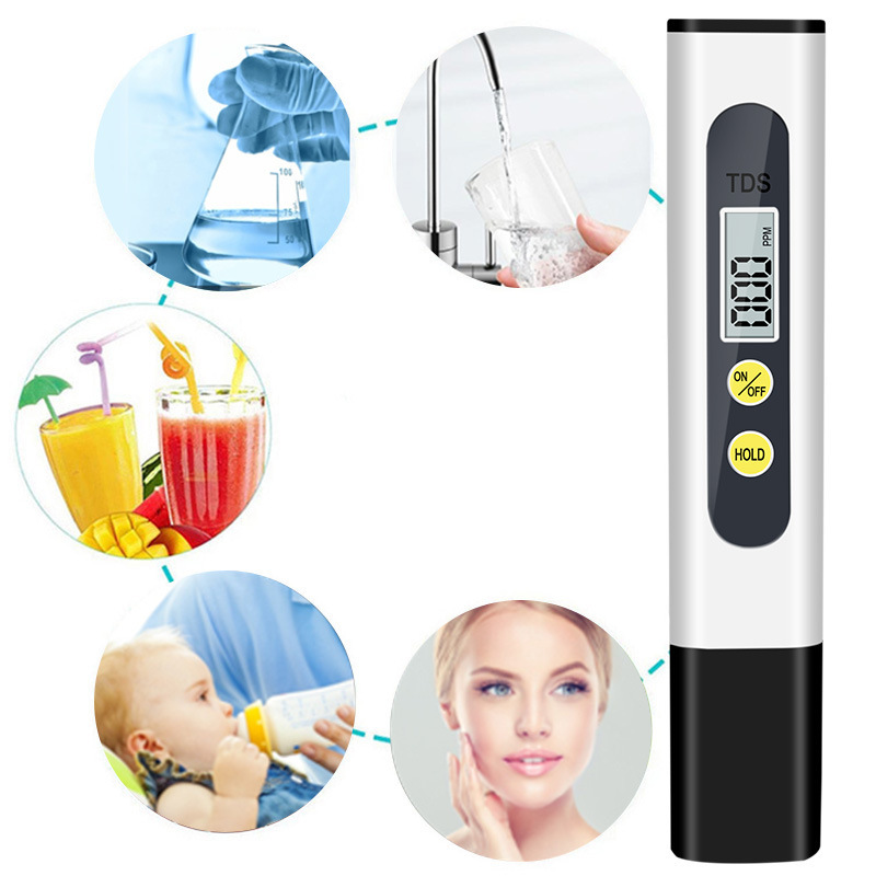 tds Water Quality Testing Pen Export Quality Popular Household tds Water Pen meter Factory Spot One Piece Drop Shipping
