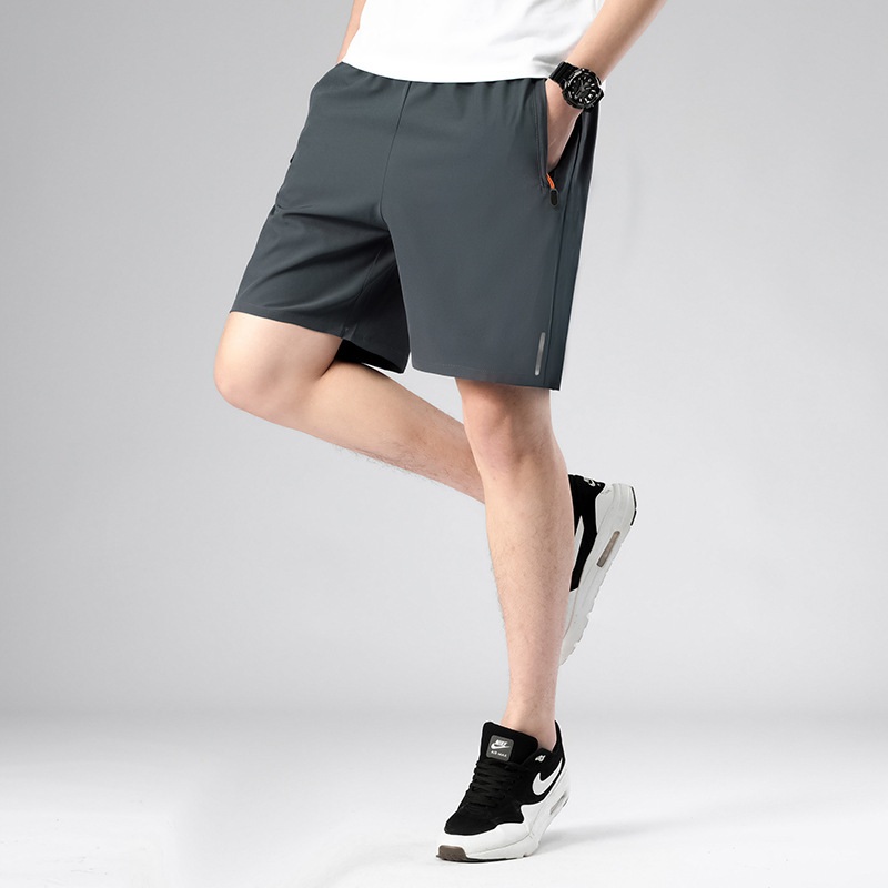 Men's Casual Shorts Sports Shorts Men's Running Fitness Summer Thin Quick-Drying Loose Quick-Drying Basketball Shorts