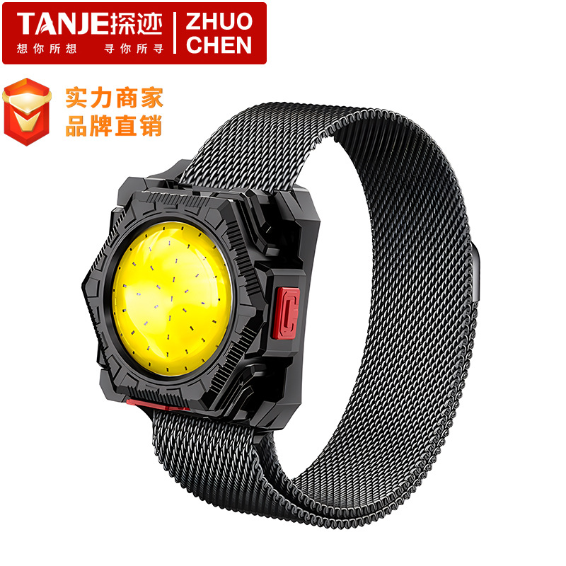 Многофункциональный трехвальный мощный фонарик, налобный фонарь, наручный фонарь, фонарь для пояса, фонарь для часов, домашний рабочий фонарь, фонарь для автоправки