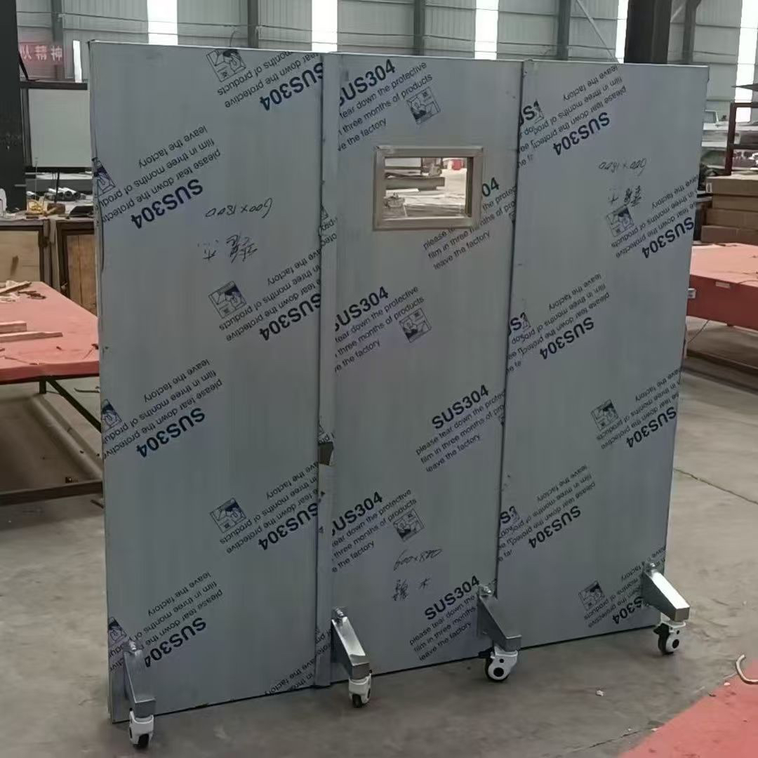Radiation Protection Lead Screen, Ray Protection Screen, Removable Lead Screen, Foldable Protective Lead Door
