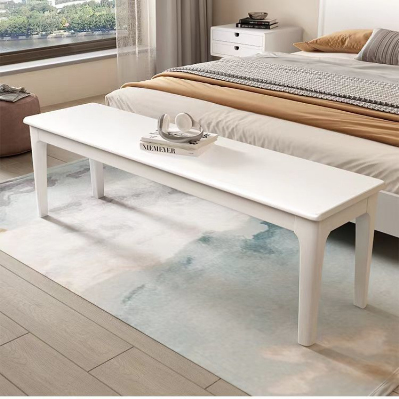 All Solid Wood Bench, Living Room Dining Table Stool, Tea Table Bench, Household Wooden Bench, Long Chair, Bed End Stool, Shoe Changing Stool