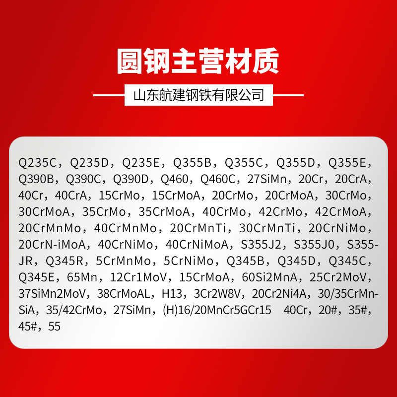 Spot Wholesale Hot-Rolled Round Steel 20Crmo 20Crmoa Alloy Structural Steel Solid Steel Bar Round Steel