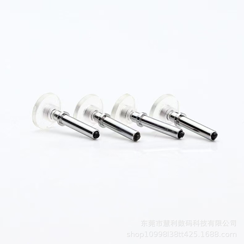 Universal capacitive pen suction cup transparent metal disc stylus passive replaceable disc stylus