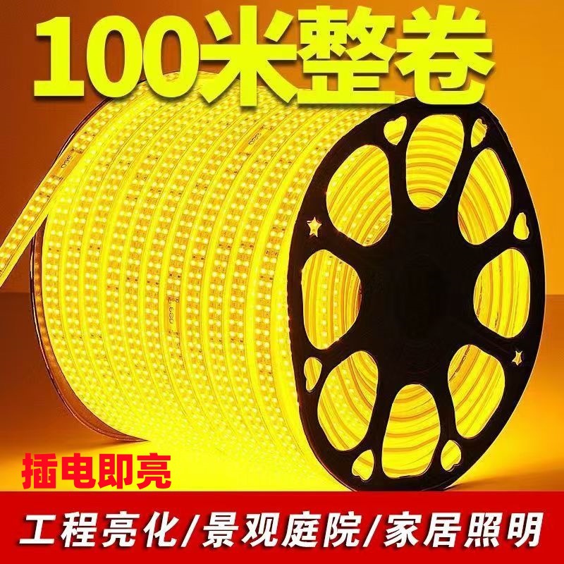 220V высоковольтные наружные водонепроницаемые светодиоды для специального инженерного освещения, гибкая линейная лента оптом