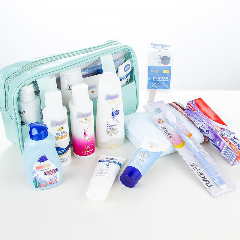 Travel toiletries toiletries storage bag large capacity heatstroke prevention and cooling package welfare gifts consolation wholesale